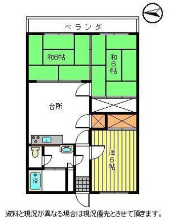 第2松岡ビルの物件間取画像